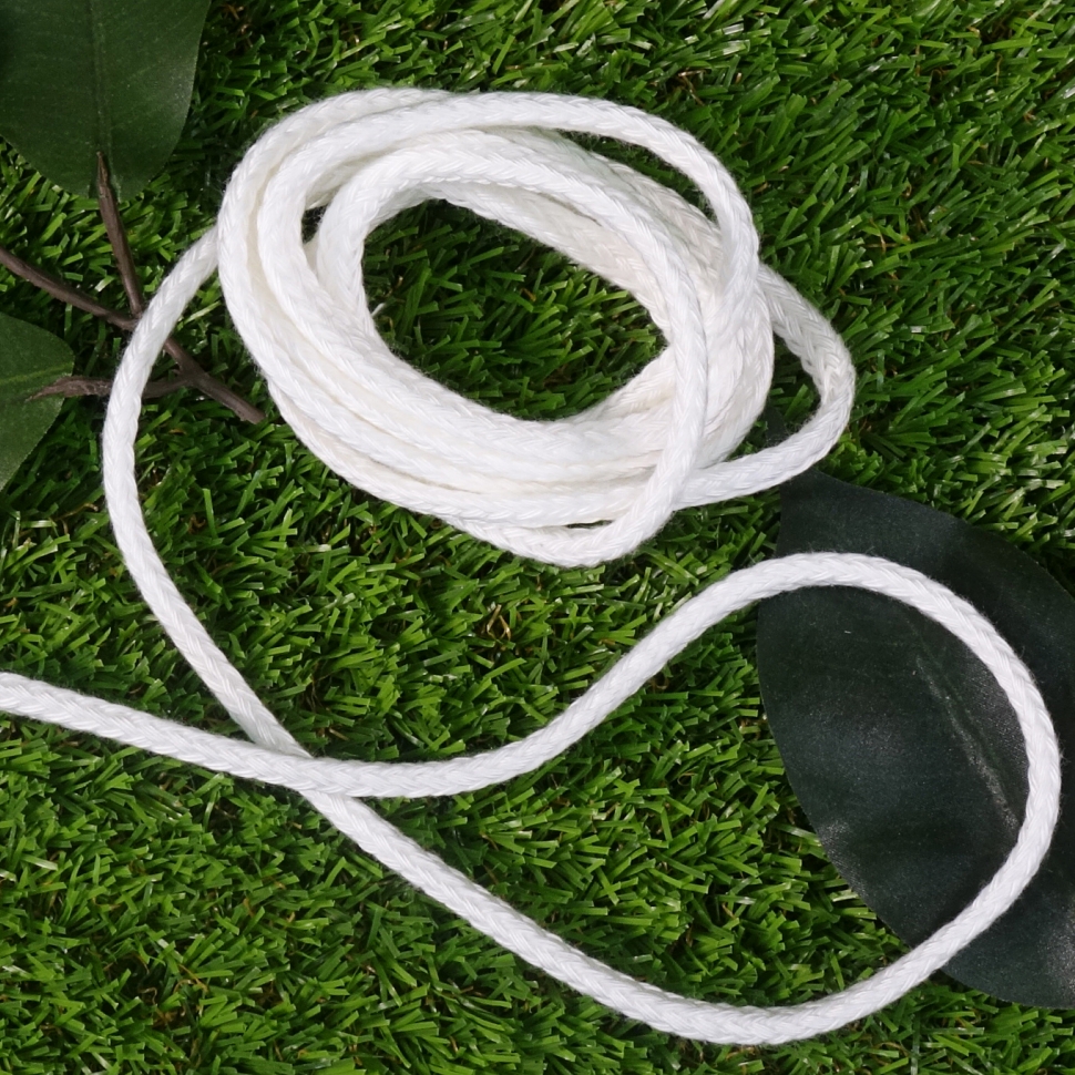 Recycled green elastic ribbon