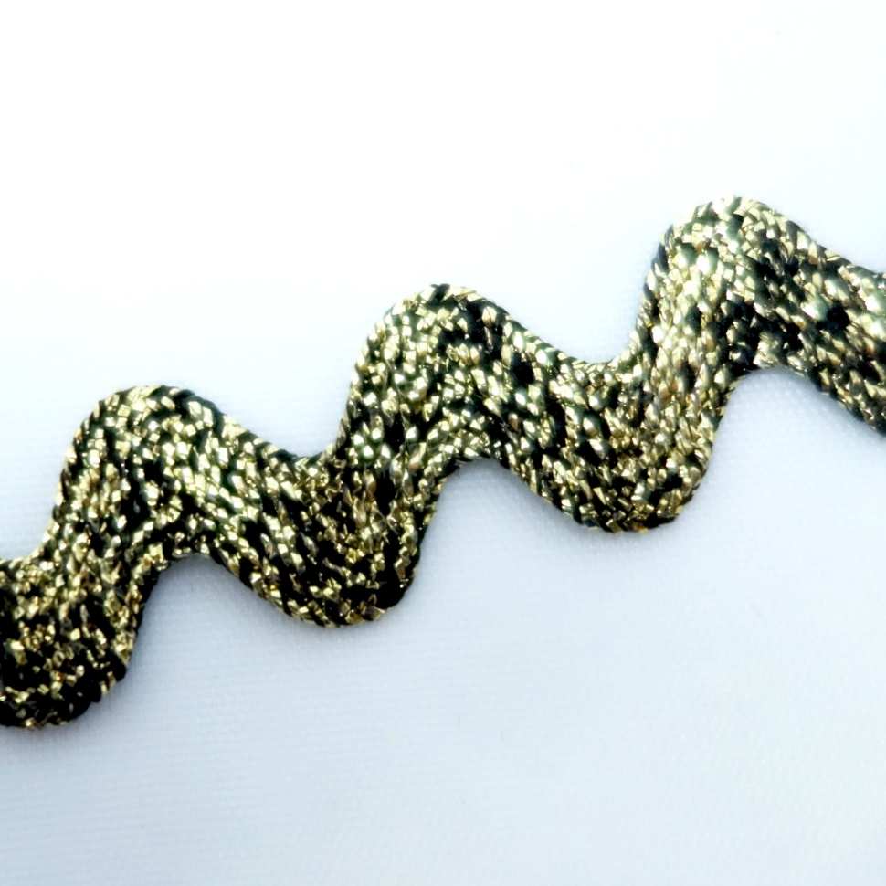 Ric Rac with golden lurex